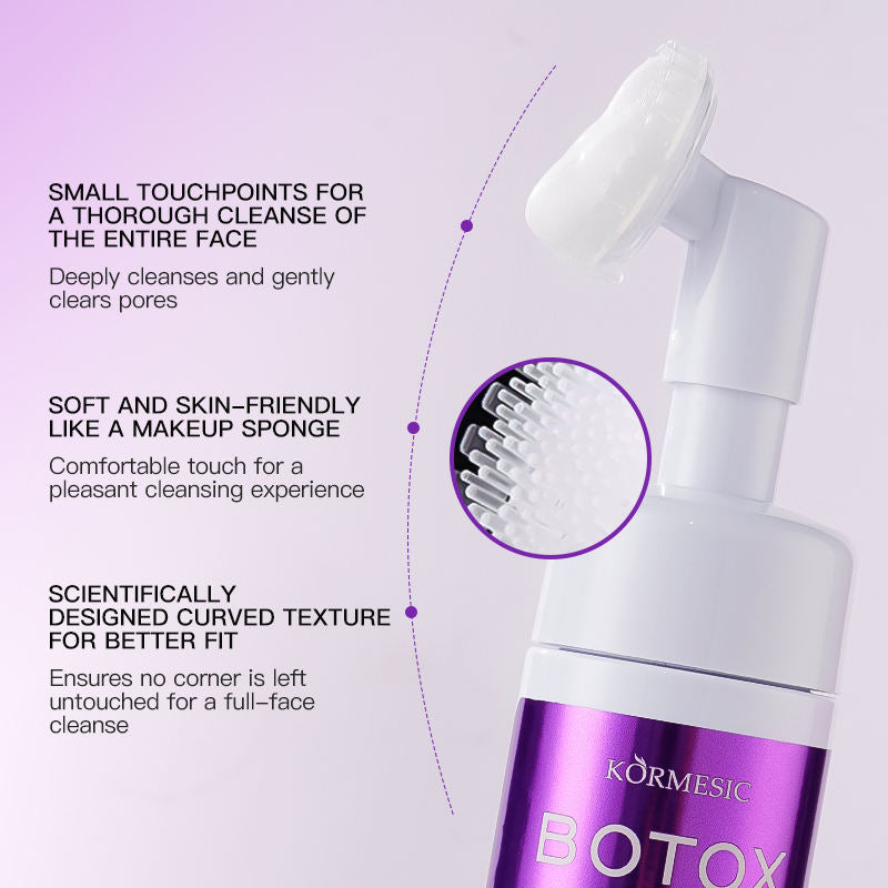 KORMESIC 150g Face Cleanser Wholesale Deep Cleaning Anti-Wrinkle Botox Keratin Facial Wash