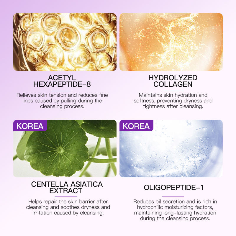 KORMESIC 150g Face Cleanser Wholesale Deep Cleaning Anti-Wrinkle Botox Keratin Facial Wash