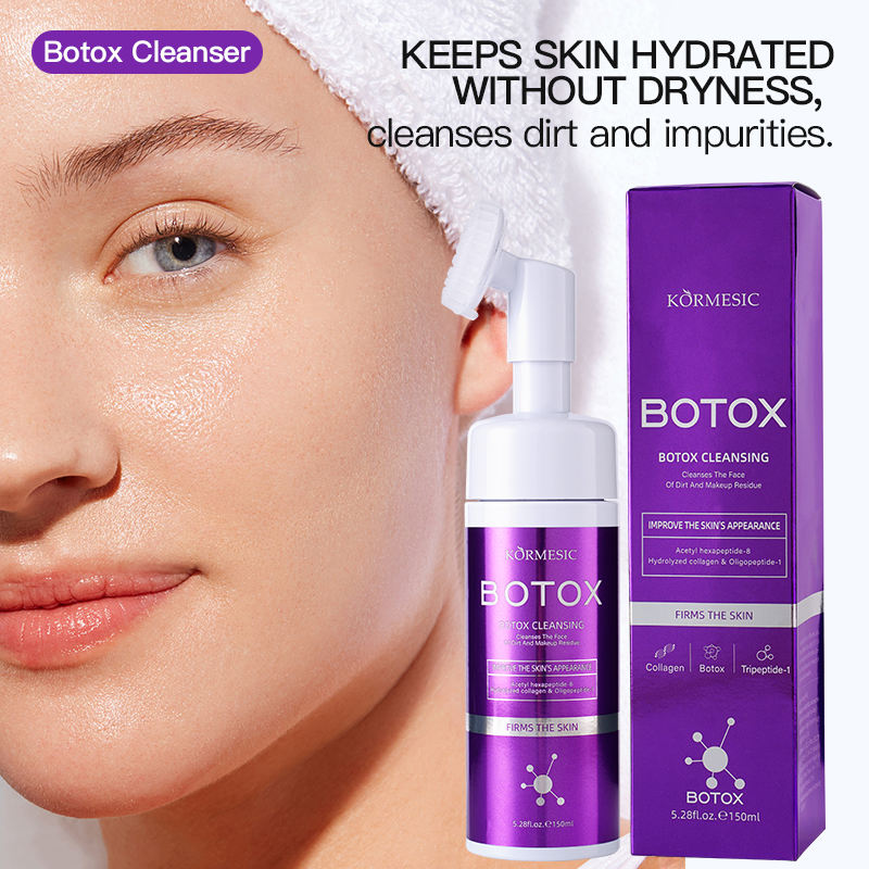 KORMESIC 150g Face Cleanser Wholesale Deep Cleaning Anti-Wrinkle Botox Keratin Facial Wash